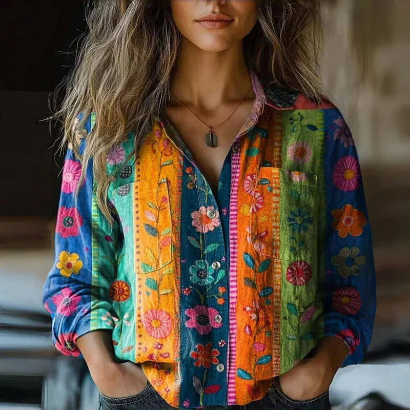 Damen Bluse Vintage