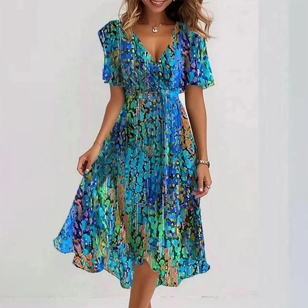 Chiffon Kleid