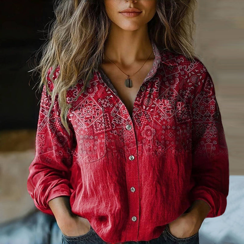 Damen Bluse Vintage