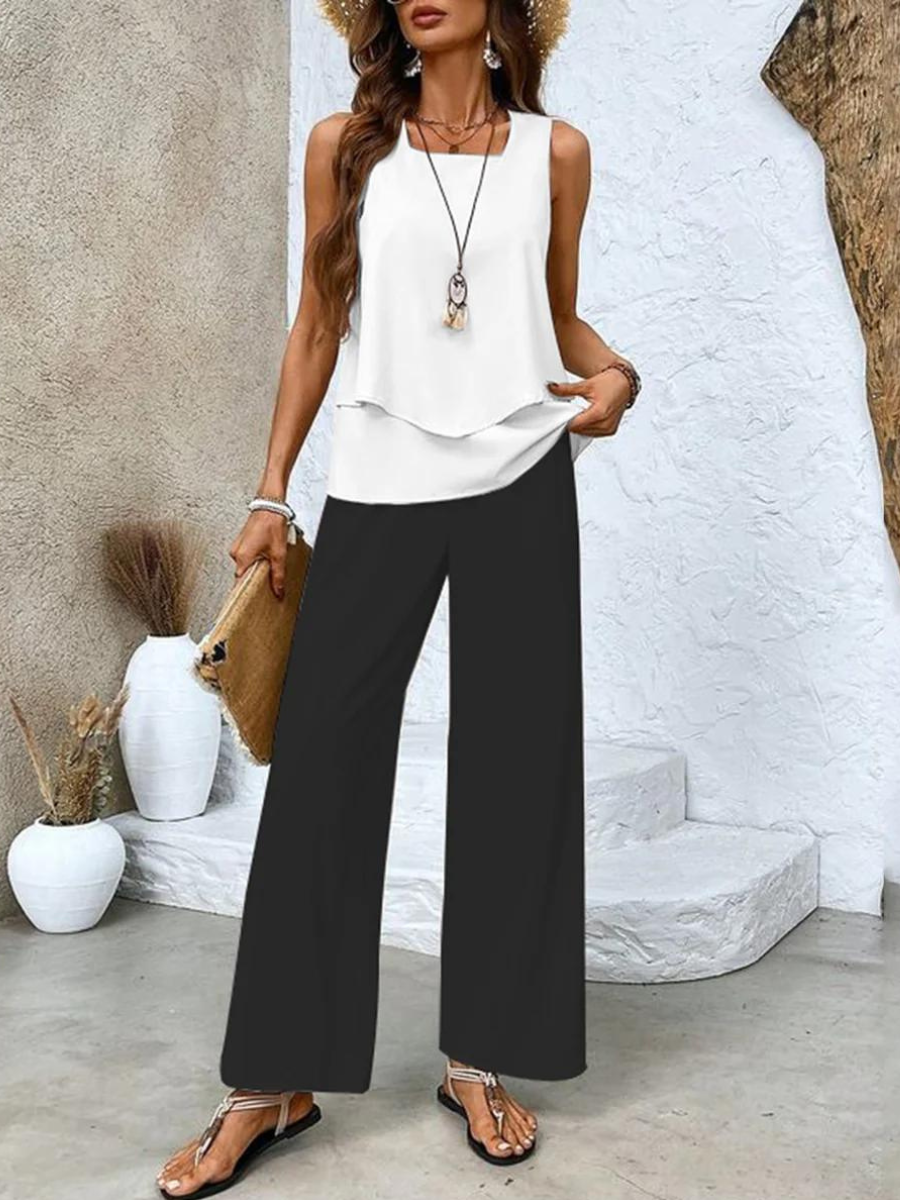 Elegantes Tweed Set