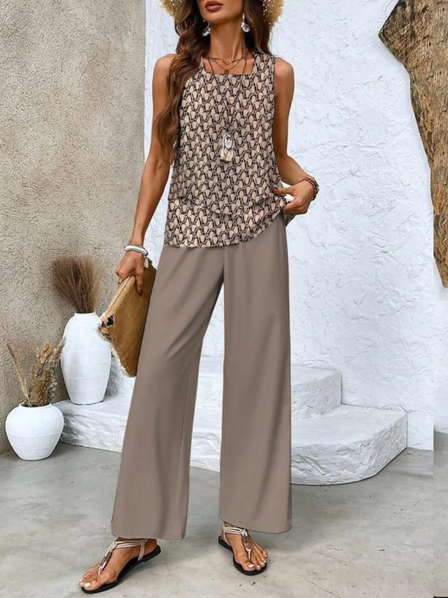 Elegantes Tweed Set