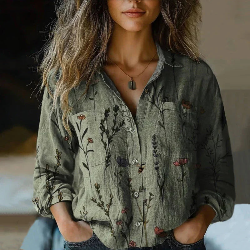 Damen Bluse Vintage