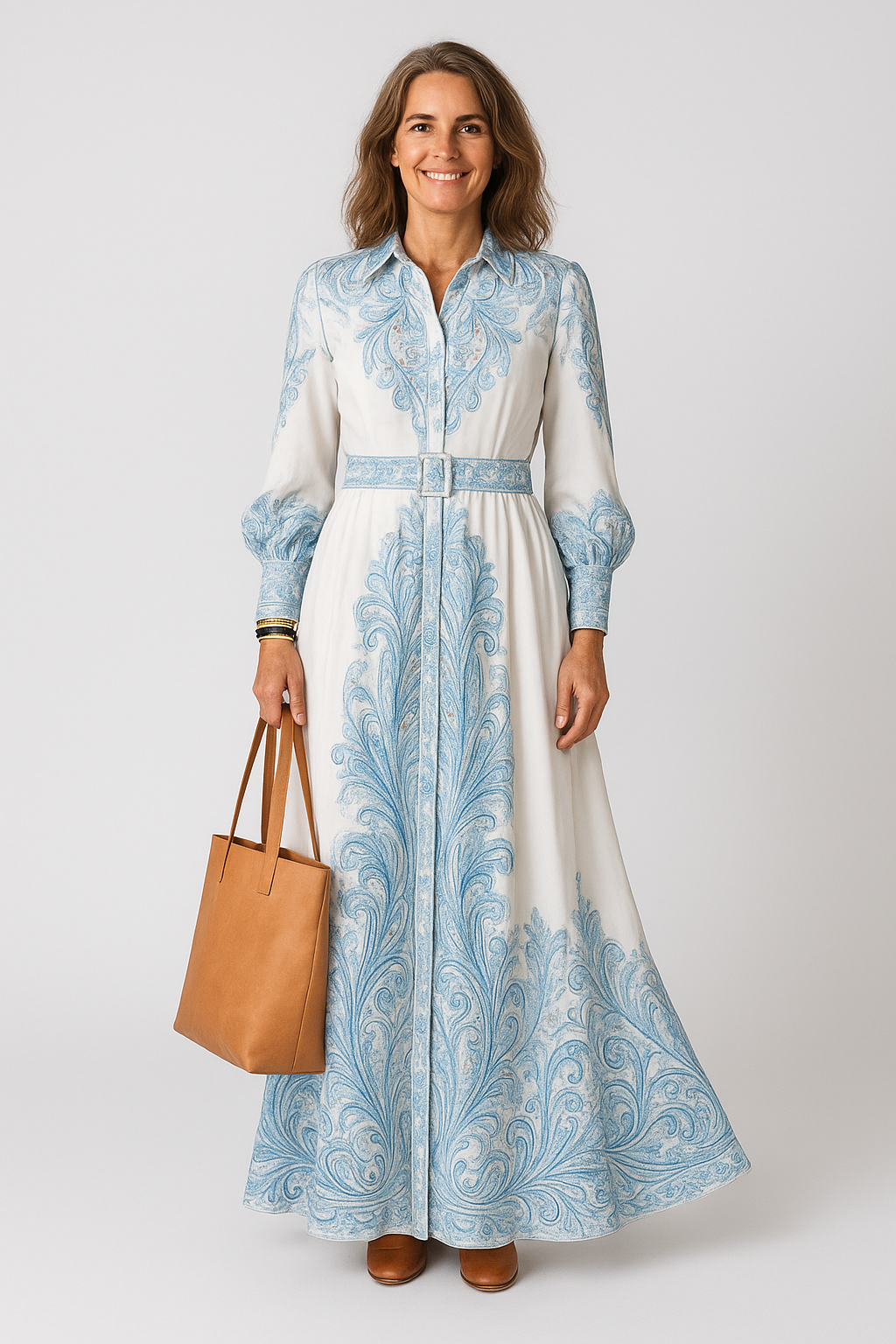Ava Damen Maxikleid | Atmungsaktives Polyester, Eleganter Schnitt für Sommerkleider Lang