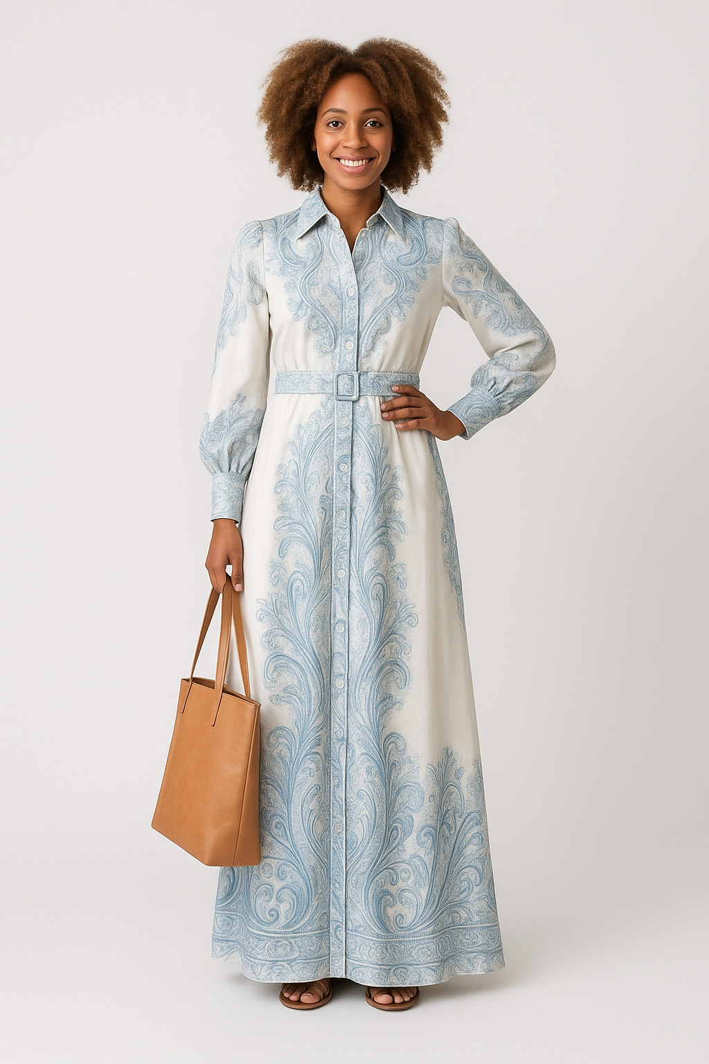 Ava Damen Maxikleid | Atmungsaktives Polyester, Eleganter Schnitt für Sommerkleider Lang