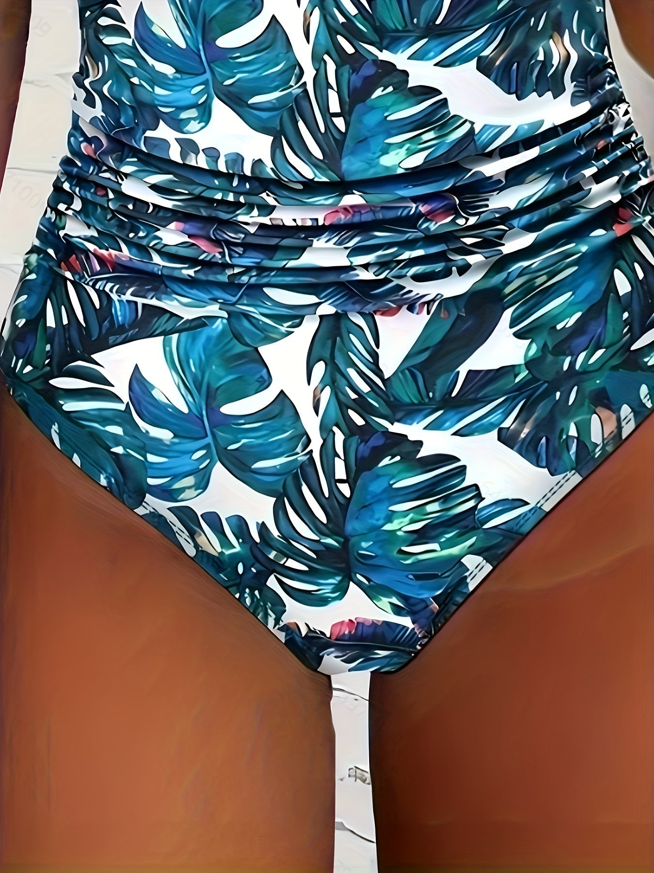 Bella Damen Badeanzug | Einteilig mit Halterträger und - S-2XL