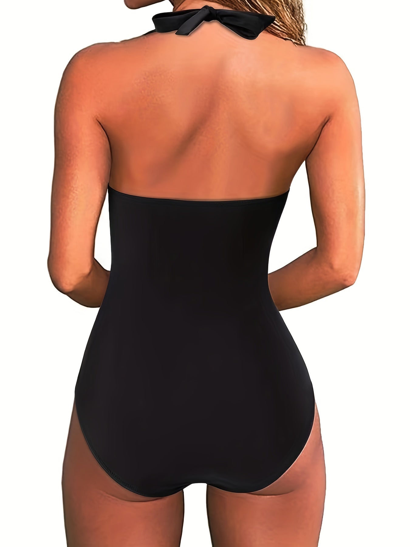 Bella Damen Badeanzug | Einteilig mit Halterträger und - S-2XL