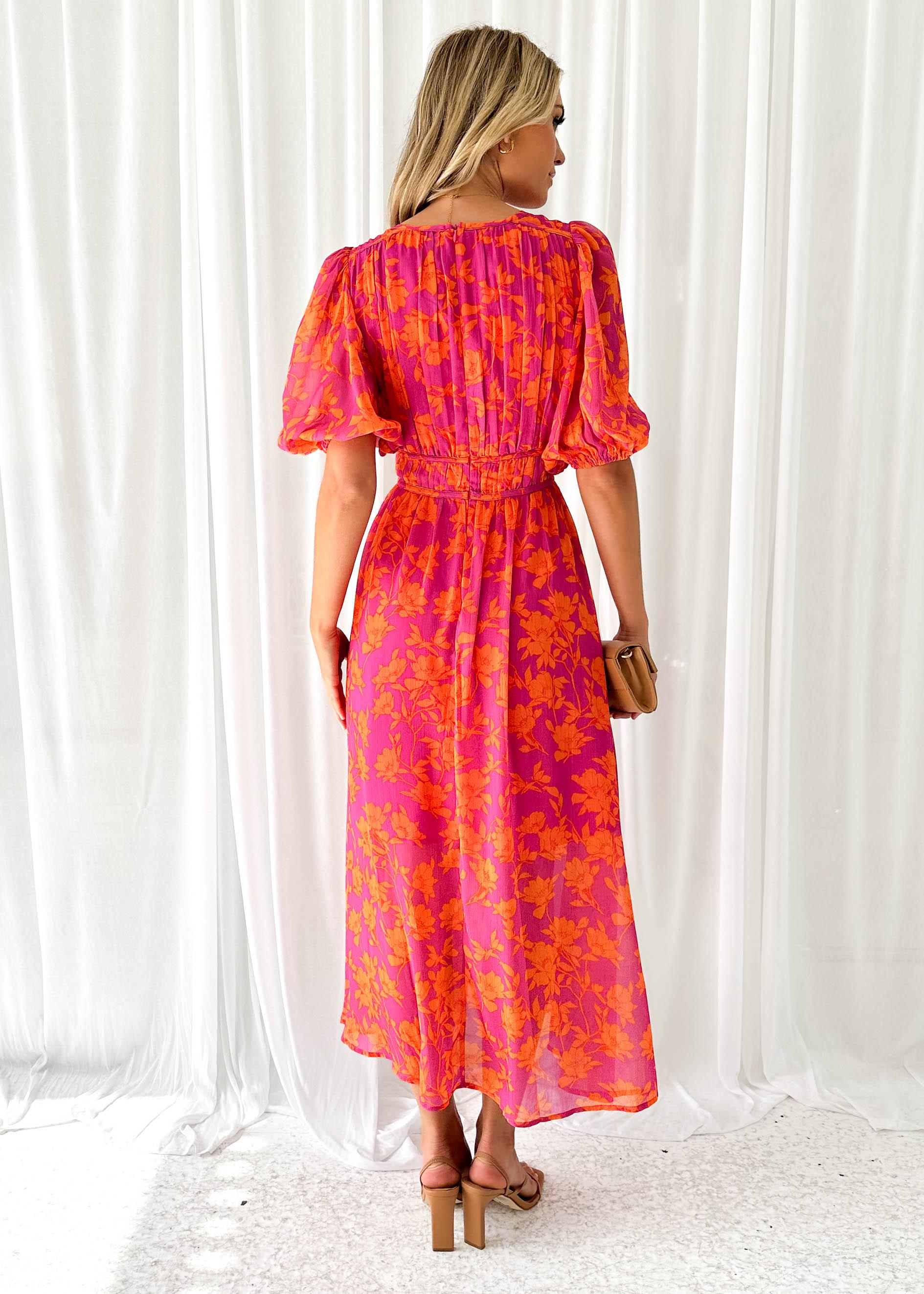 Catherine Frauen Maxi Kleid | V-Ausschnitt, Bequem