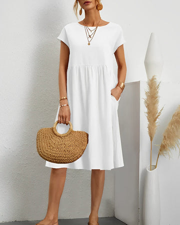 Celia Damen Kleid | Bequemer Soft-Touch-Stoff, Elegantes Design- S-2XL