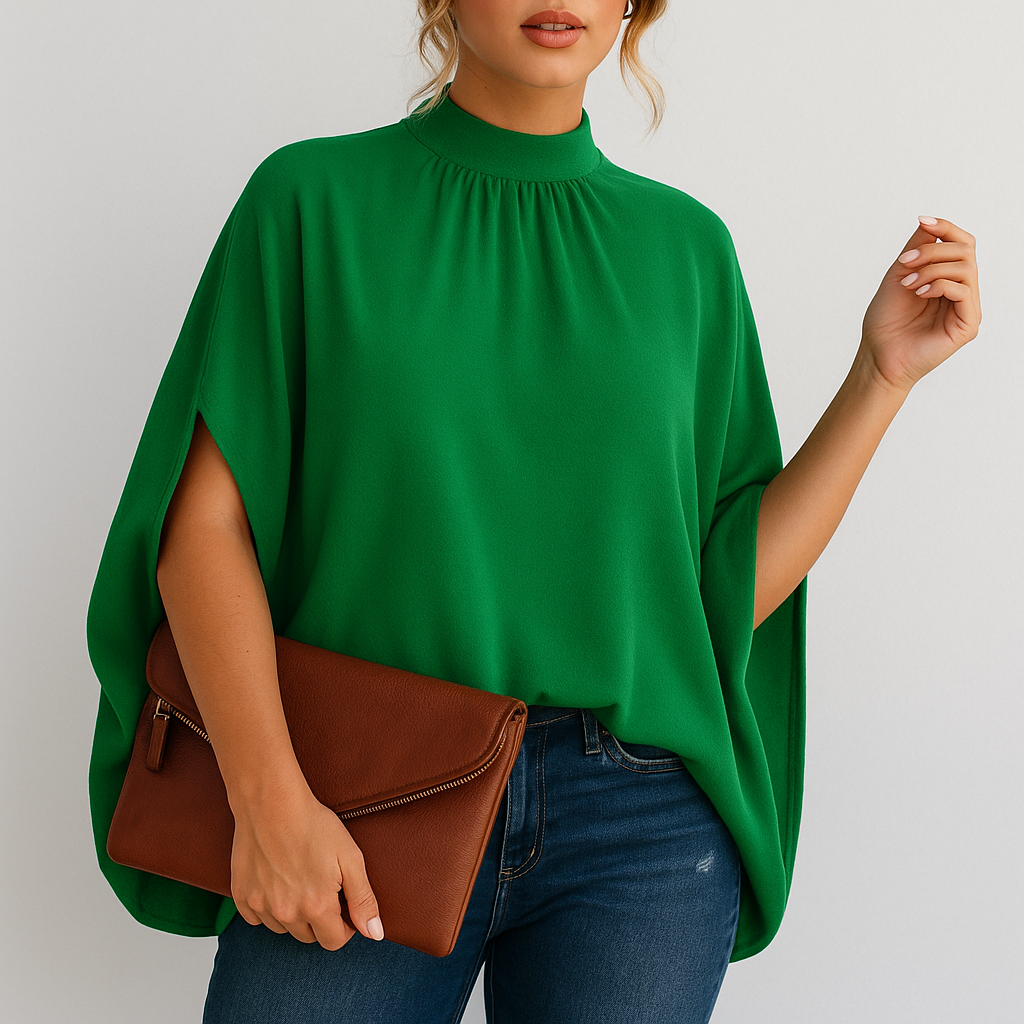 Cleo Damen Abendbluse | Hochwertiger Stoff, Vielseitig