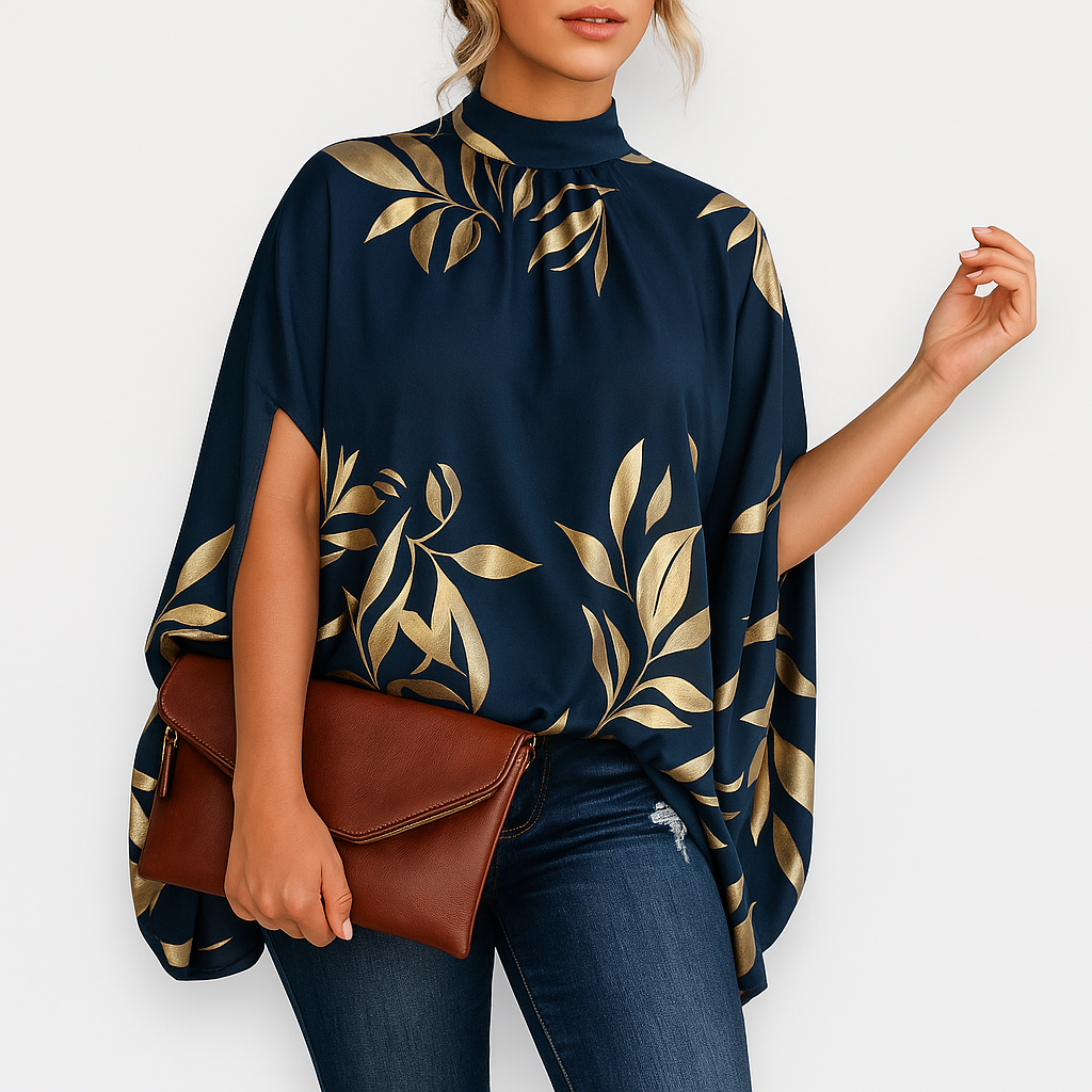 Cleo Damen Abendbluse | Hochwertiger Stoff, Vielseitig