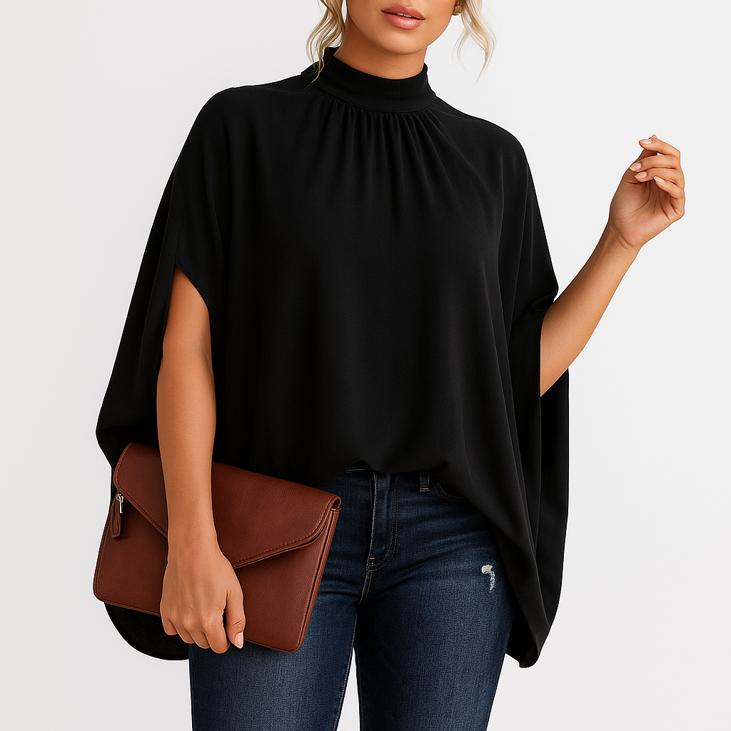 Cleo Damen Abendbluse | Hochwertiger Stoff, Vielseitig
