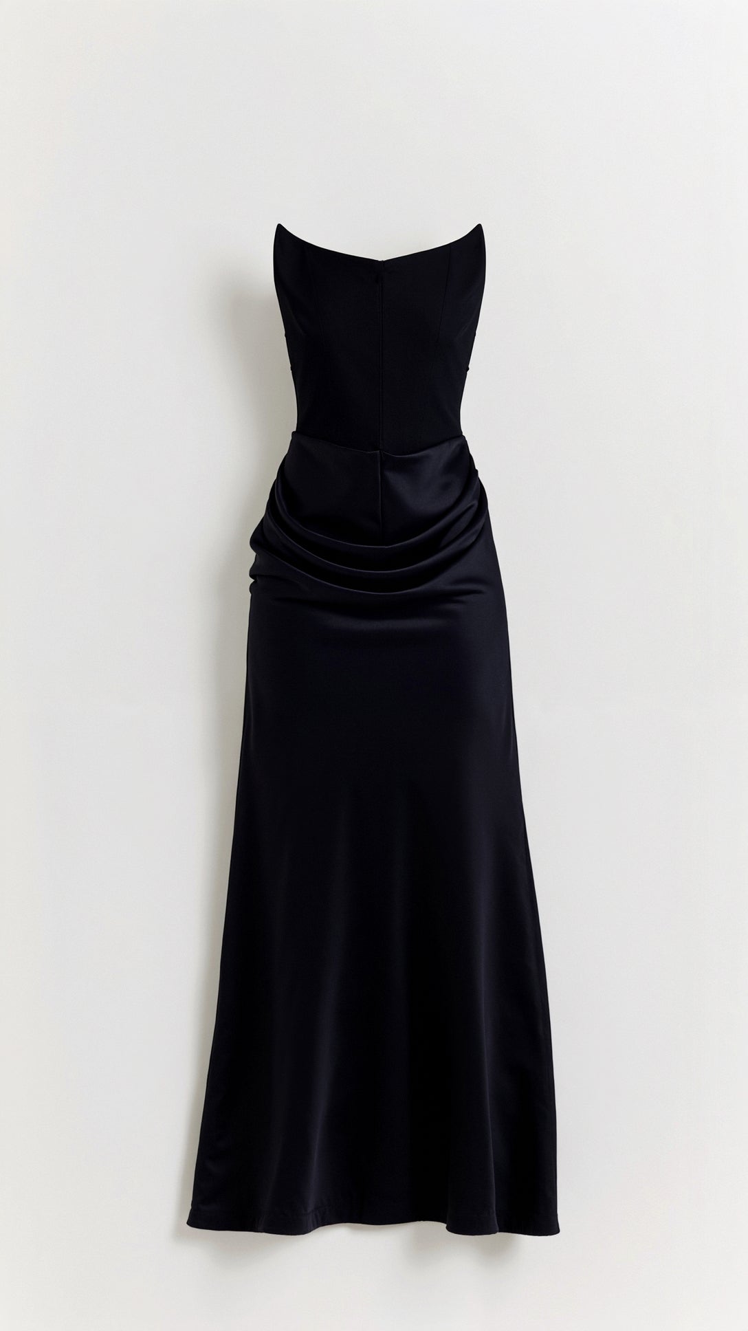 Dara Damen Abendkleid | Schulterfrei, Drapiert, Langes Abendkleid für Hochzeiten- S-XL