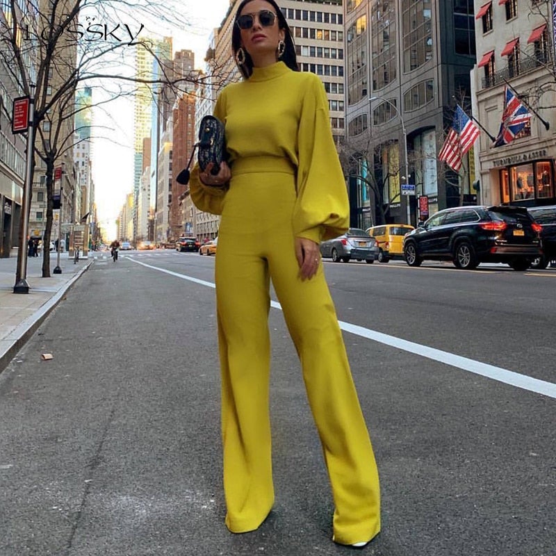 Eamonas Damen Jumpsuit | Halbkragen, Elegantes Design aus Atmungsaktivem Material- S-XL