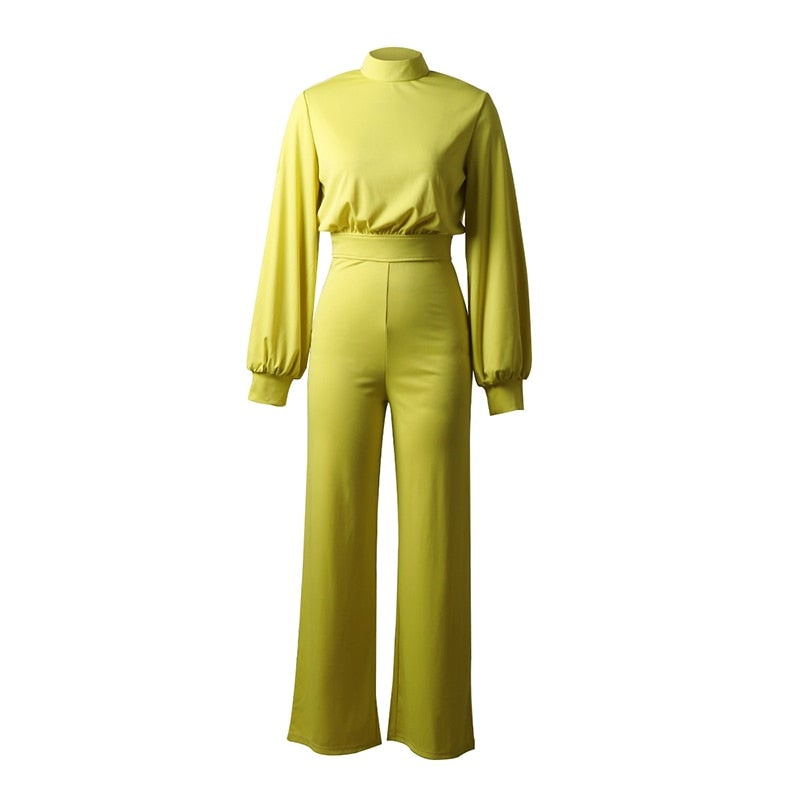 Eamonas Damen Jumpsuit | Halbkragen, Elegantes Design aus Atmungsaktivem Material- S-XL