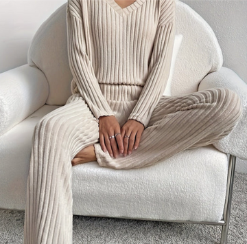Eli Damen Freizeitset | Hochwertige Baumwolle, Bequeme Passform-S-XL