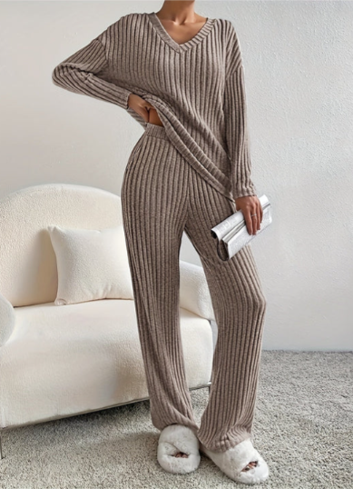 Eli Damen Freizeitset | Hochwertige Baumwolle, Bequeme Passform-S-XL