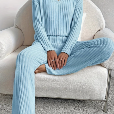 Eli Damen Freizeitset | Hochwertige Baumwolle, Bequeme Passform-S-XL