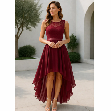 Eli Damen Maxi Kleid | Elegantes Design für Hochzeitsgäste- XS-3XL