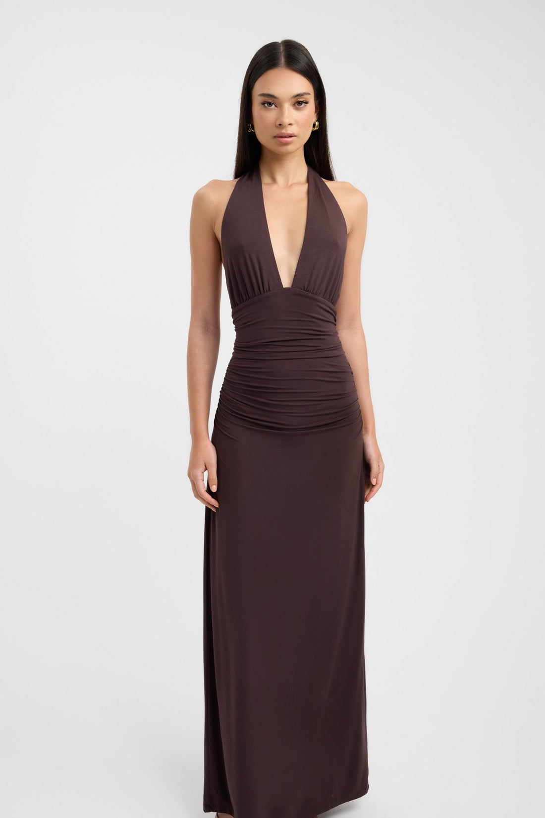 Eli Frauen Maxi Kleid | Fließender Stoff, Elegante Silhouette