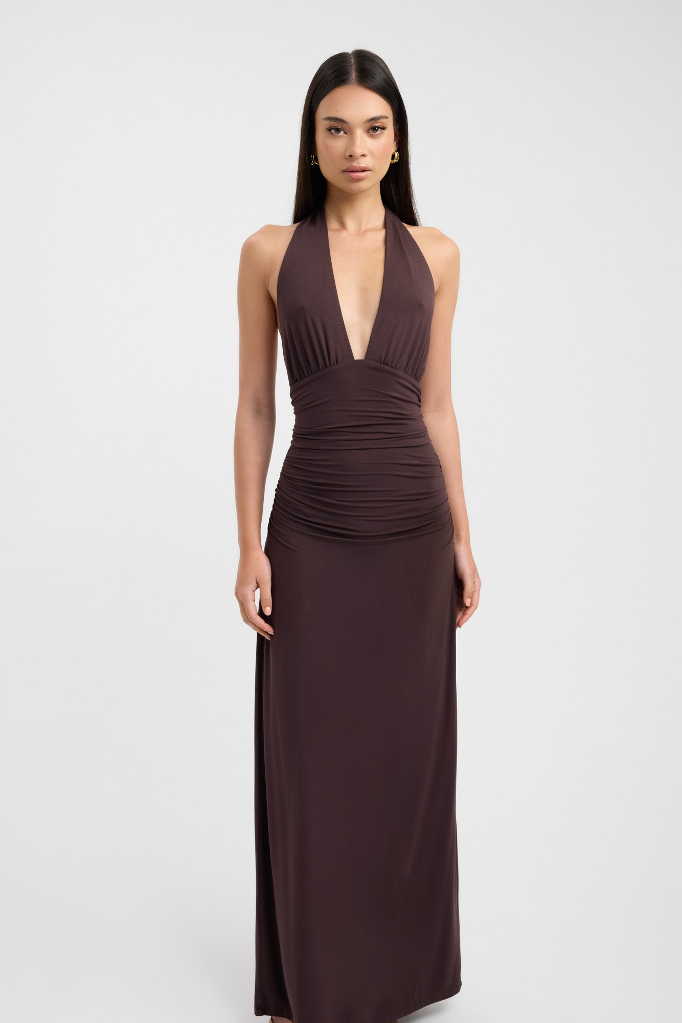 Eli Frauen Maxi Kleid | Fließender Stoff, Elegante Silhouette