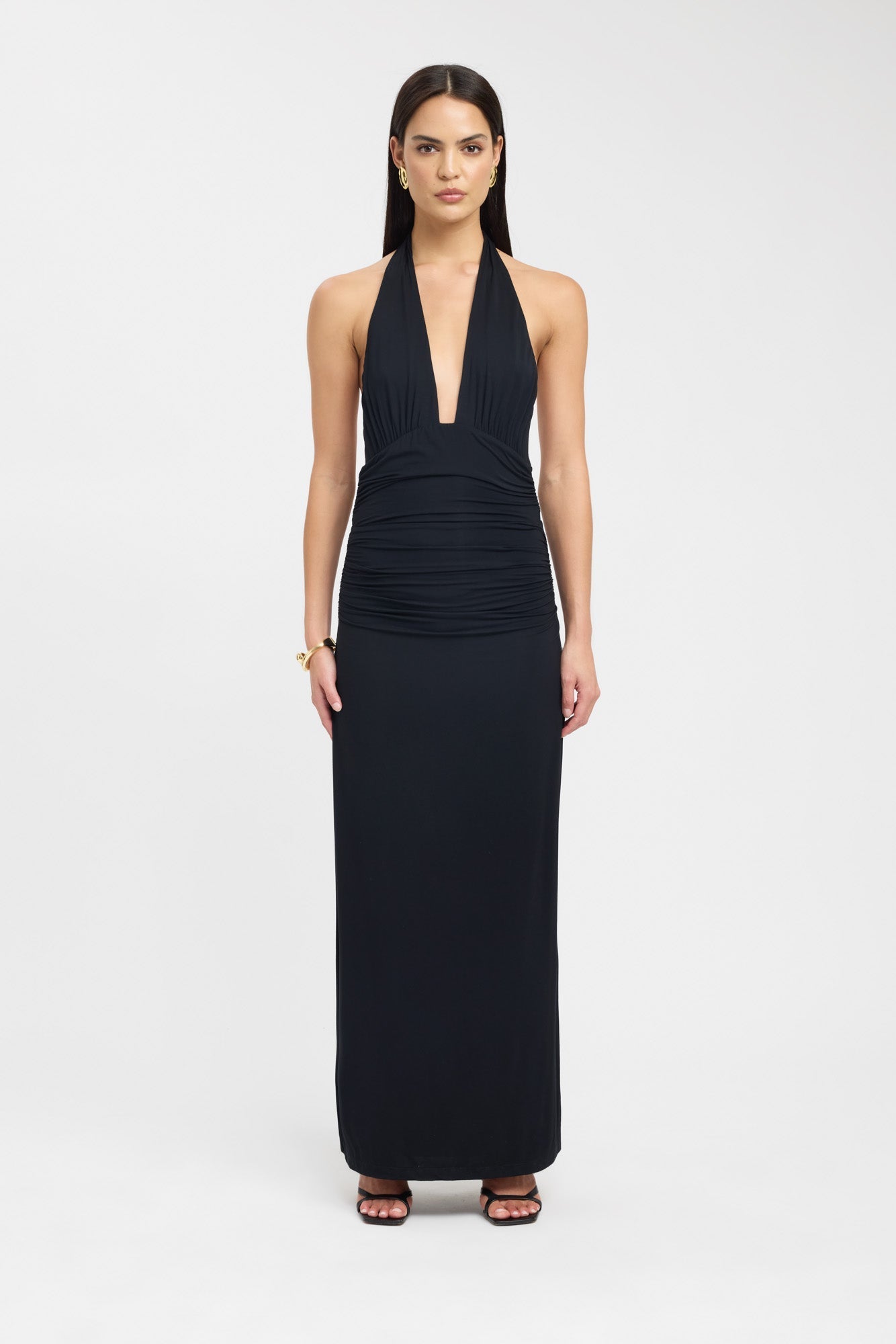 Eli Frauen Maxi Kleid | Fließender Stoff, Elegante Silhouette