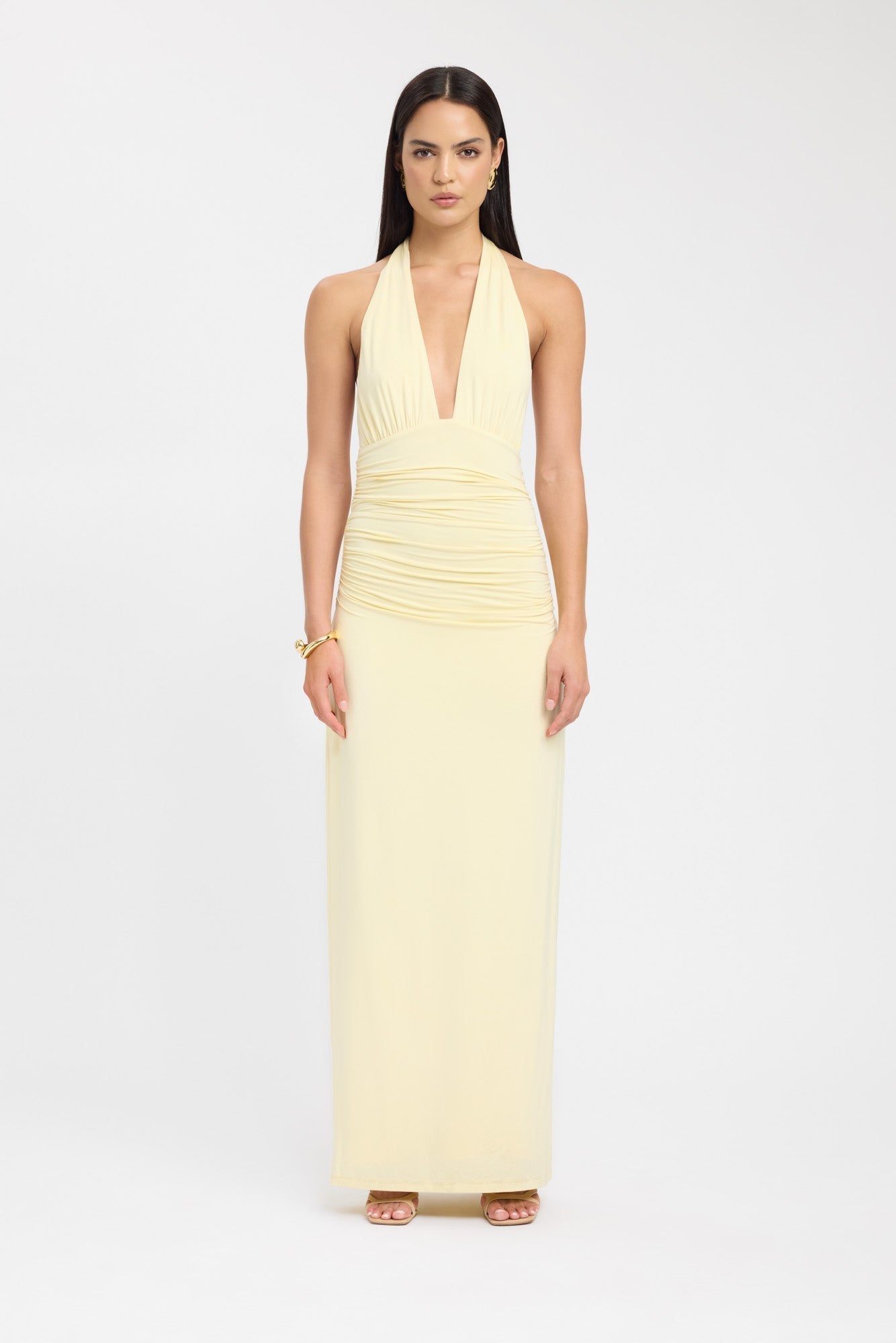 Eli Frauen Maxi Kleid | Fließender Stoff, Elegante Silhouette