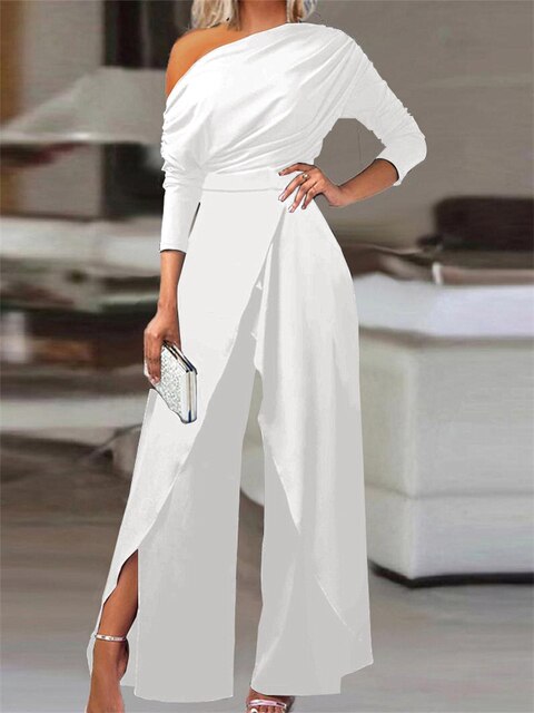 Elysia Damen Jumpsuit | Elegantes Design, Figurbetont, Pflegeleicht- S-XL