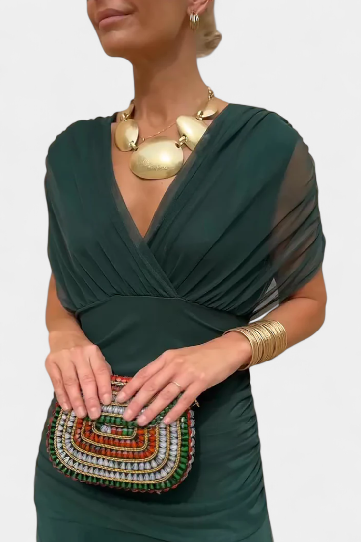 Evelyn Damen Abendkleid | Schulterfrei, Midi