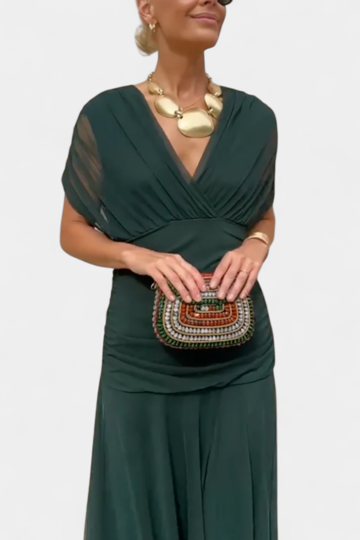 Evelyn Damen Abendkleid | Schulterfrei, Midi