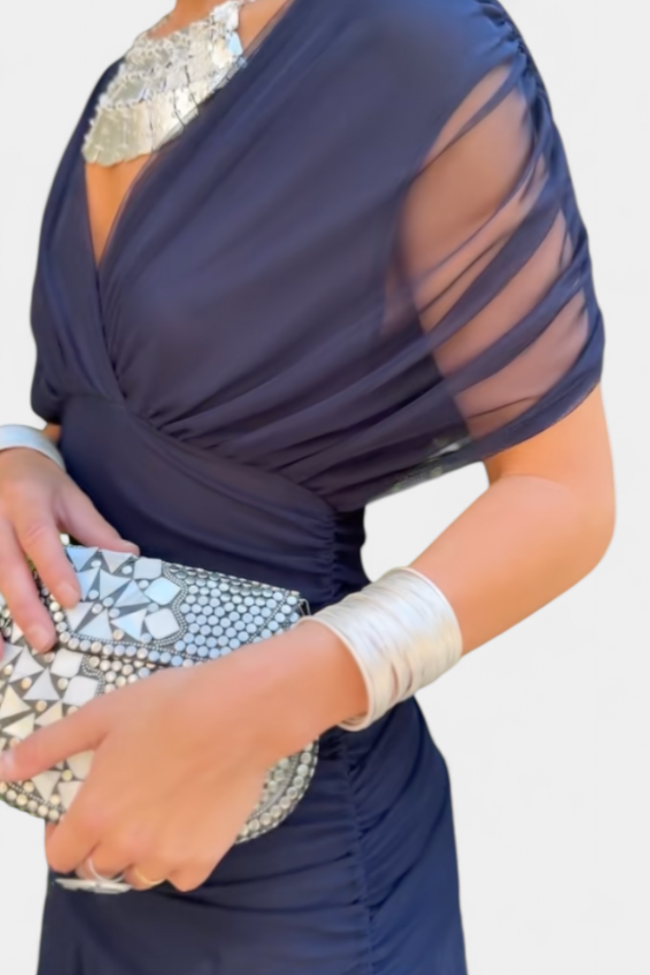 Evelyn Damen Abendkleid | Schulterfrei, Midi