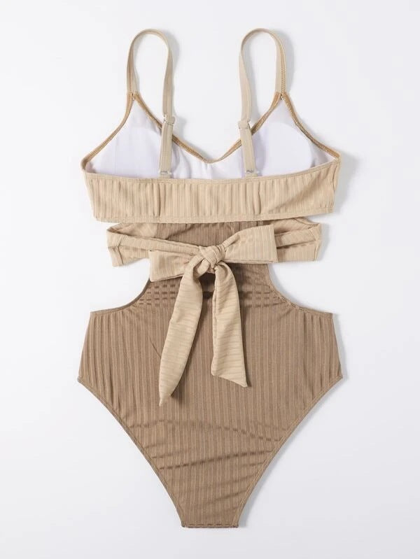 Kira Damen Badeanzug | Einteilig mit Cut-Outs, Schnelltrocknend