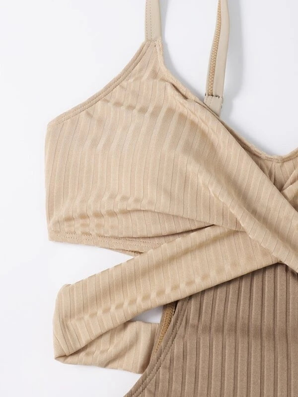 Kira Damen Badeanzug | Einteilig mit Cut-Outs, Schnelltrocknend