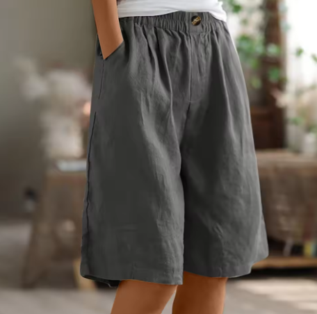 Lina Damen Culotte Shorts | Lockere Passform, Lässig- S-3XL