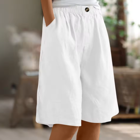 Lina Damen Culotte Shorts | Lockere Passform, Lässig- S-3XL