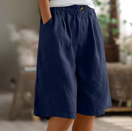 Lina Damen Culotte Shorts | Lockere Passform, Lässig- S-3XL