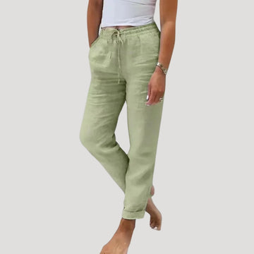 Lina Damen Hose | Elastischer Bund, Bequemer Schnitt- S-5XL