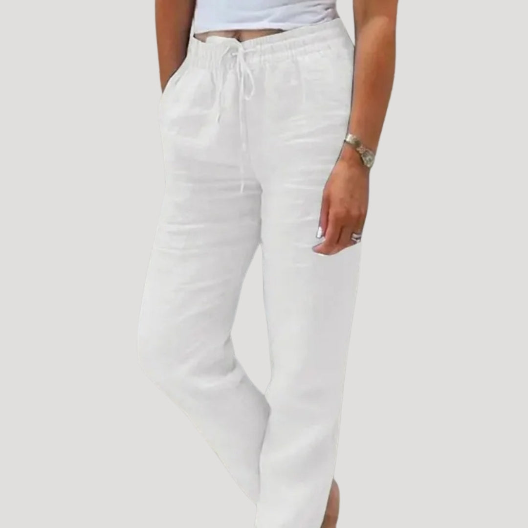 Lina Damen Hose | Elastischer Bund, Bequemer Schnitt- S-5XL