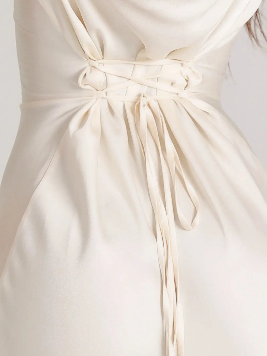 Lina Damen Maxikleid | Fließender Stoff, Elegant für Abendveranstaltungen