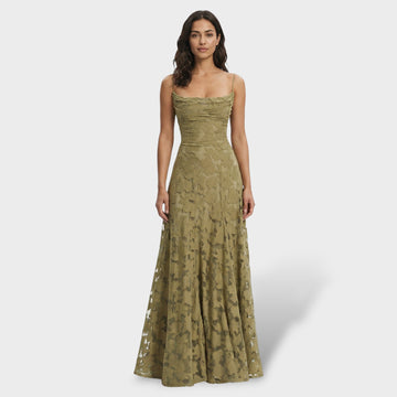 Mara Damen Maxikleid | Offene Rückenpartie, Floral, Ideal Für Sommer Und Abend