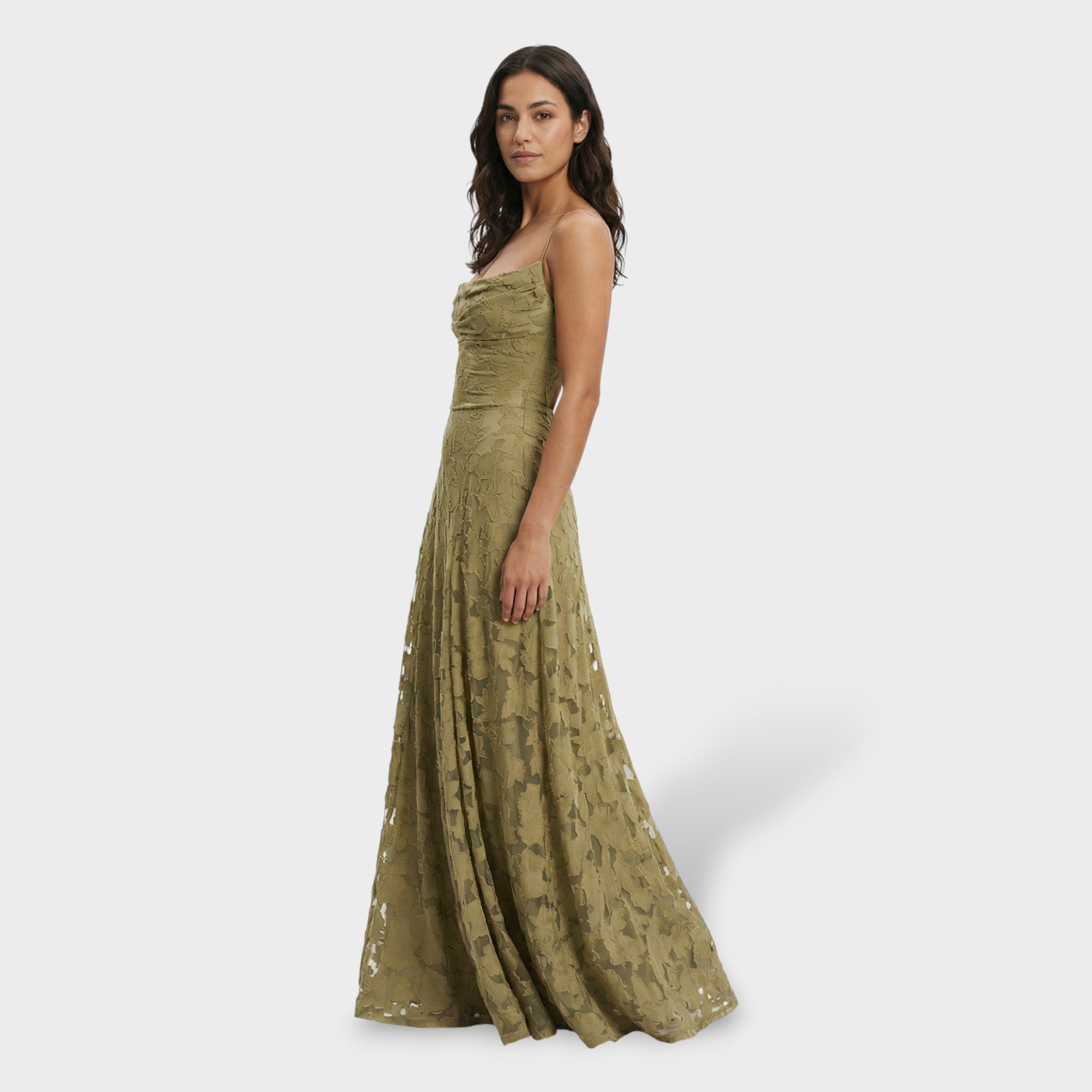 Mara Damen Maxikleid | Offene Rückenpartie, Floral, Ideal Für Sommer Und Abend