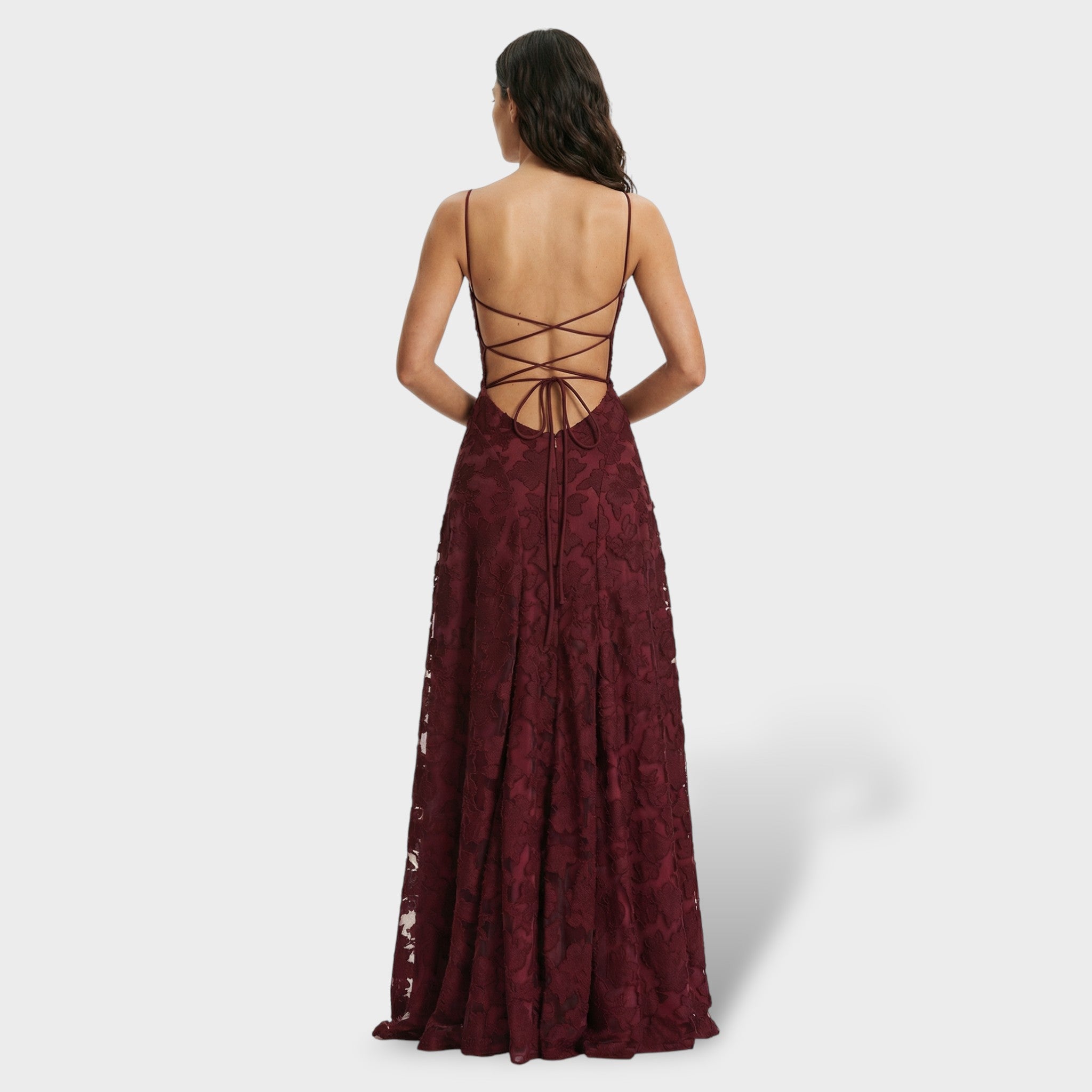 Mara Damen Maxikleid | Offene Rückenpartie, Floral, Ideal Für Sommer Und Abend