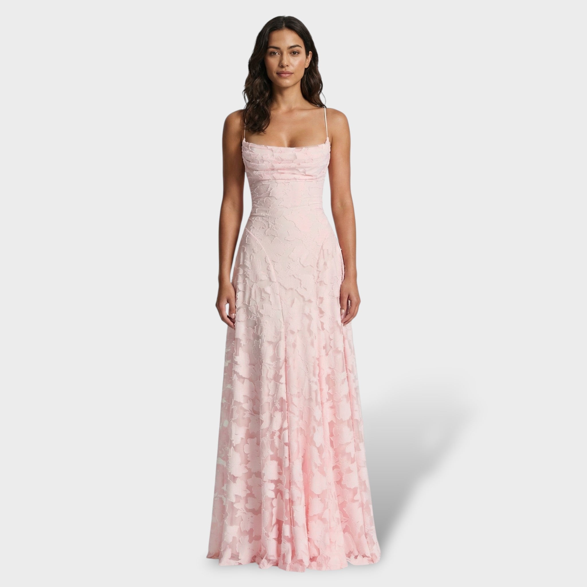 Mara Damen Maxikleid | Offene Rückenpartie, Floral, Ideal Für Sommer Und Abend