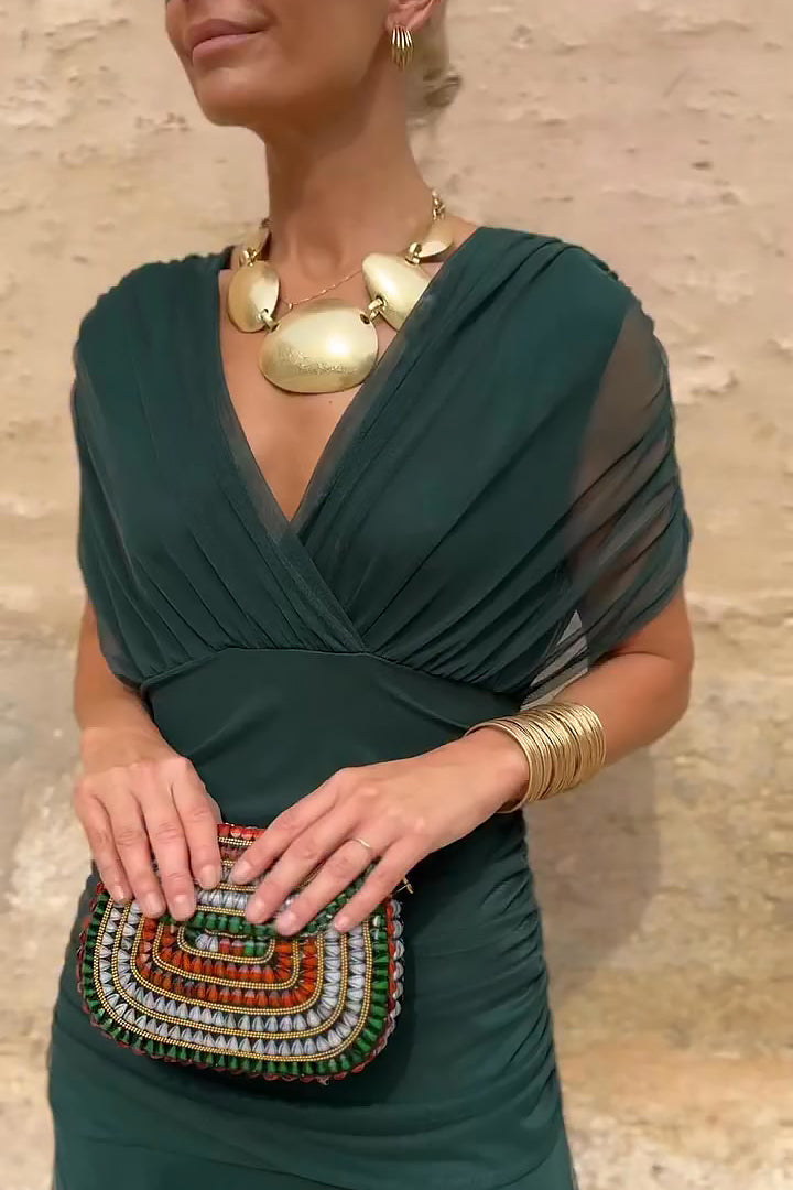 Mira Damen Abendkleid | Fließendes Maxi-Design