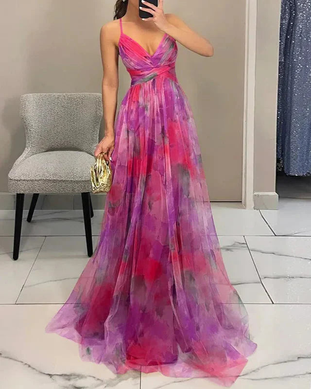 Mira Damen Festliches Kleid | Fließende Länge, Vielseitig für Hochzeitsgäste