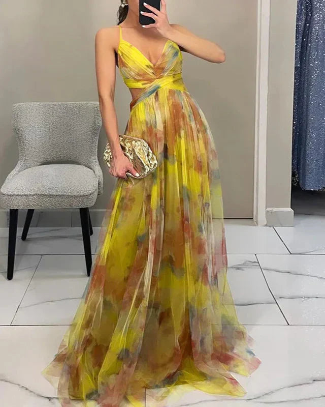 Mira Damen Festliches Kleid | Fließende Länge, Vielseitig für Hochzeitsgäste
