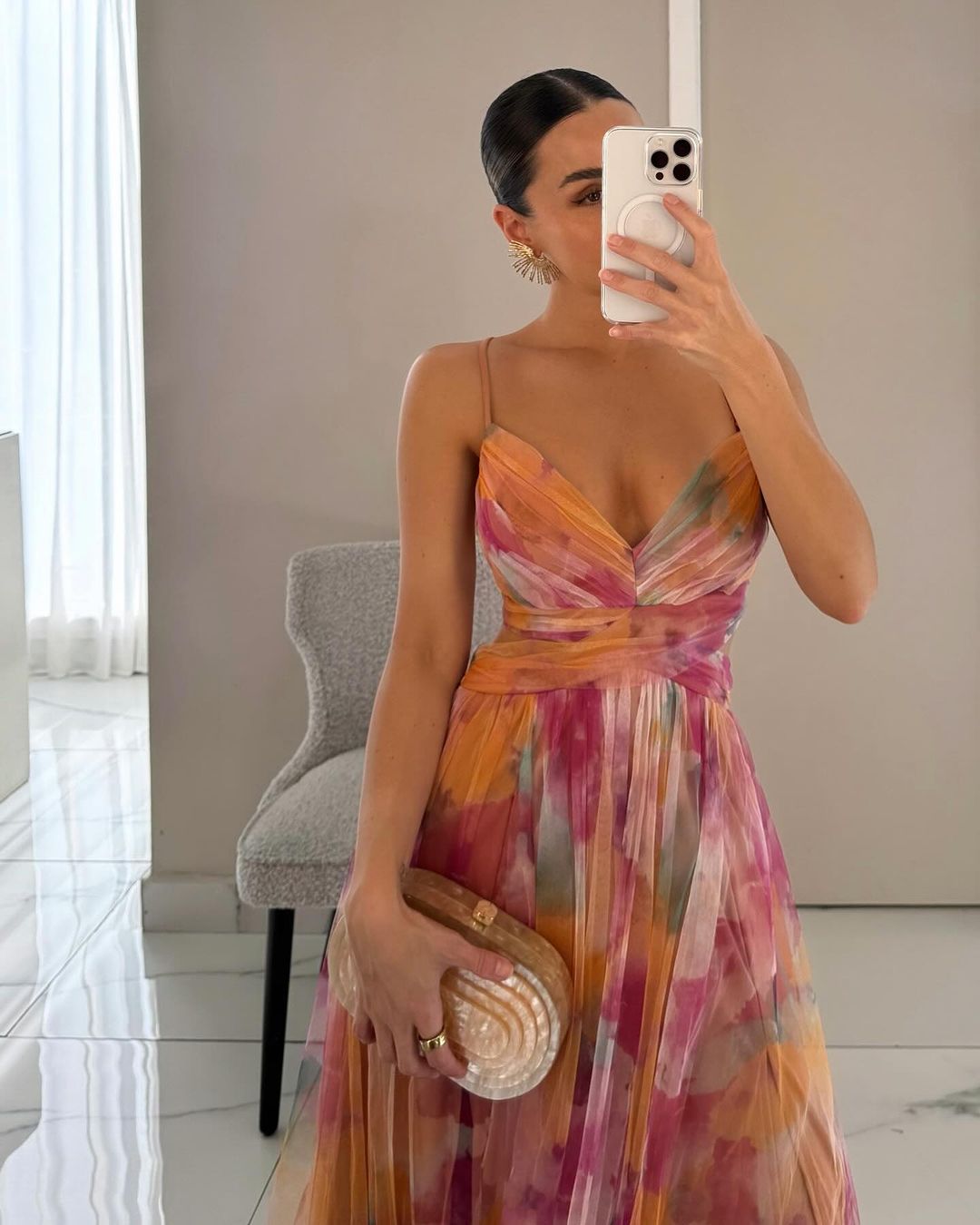 Mira Damen Festliches Kleid | Fließende Länge, Vielseitig für Hochzeitsgäste