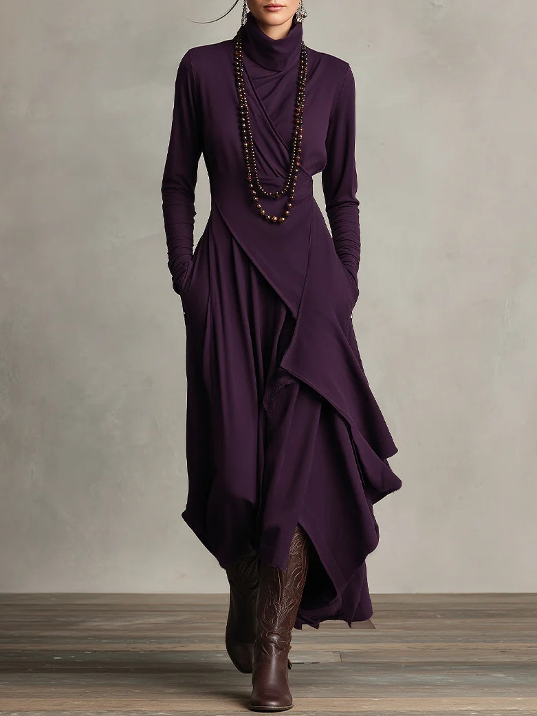 Vivi Frauen Maxi-Kleid | Fließender Stoff, Elegante Silhouette
