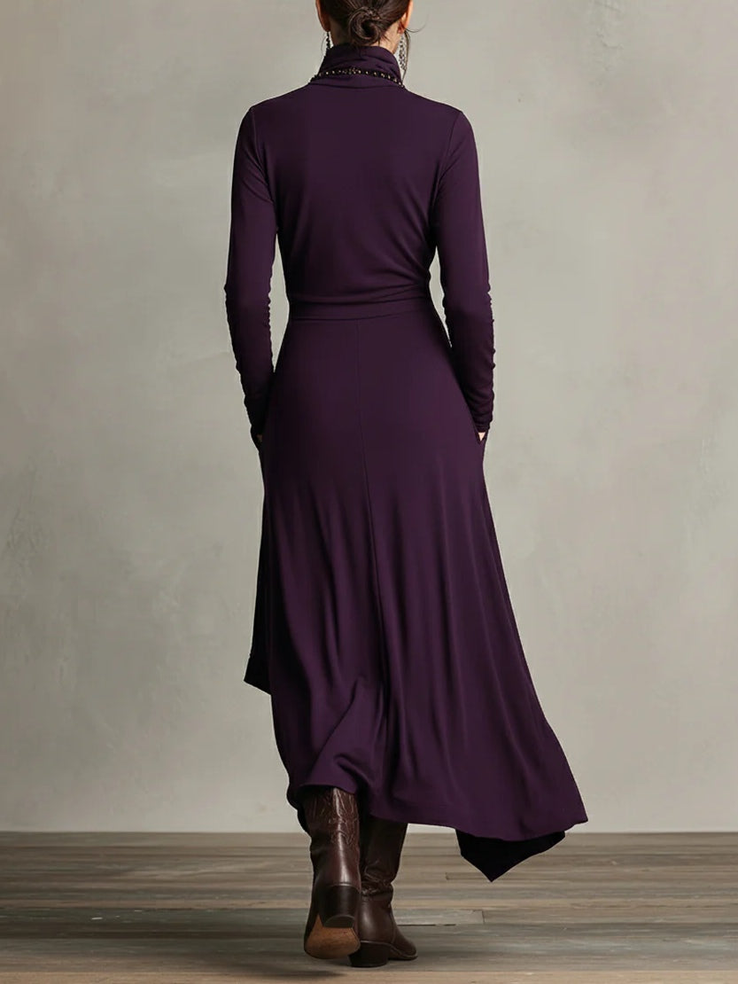 Vivi Frauen Maxi-Kleid | Fließender Stoff, Elegante Silhouette
