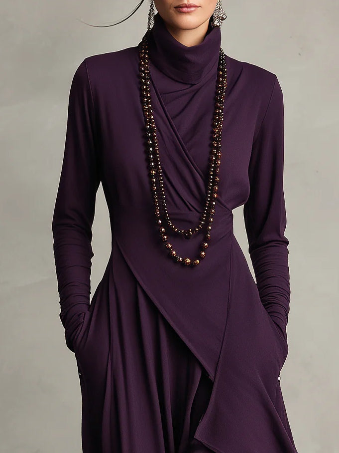 Vivi Frauen Maxi-Kleid | Fließender Stoff, Elegante Silhouette