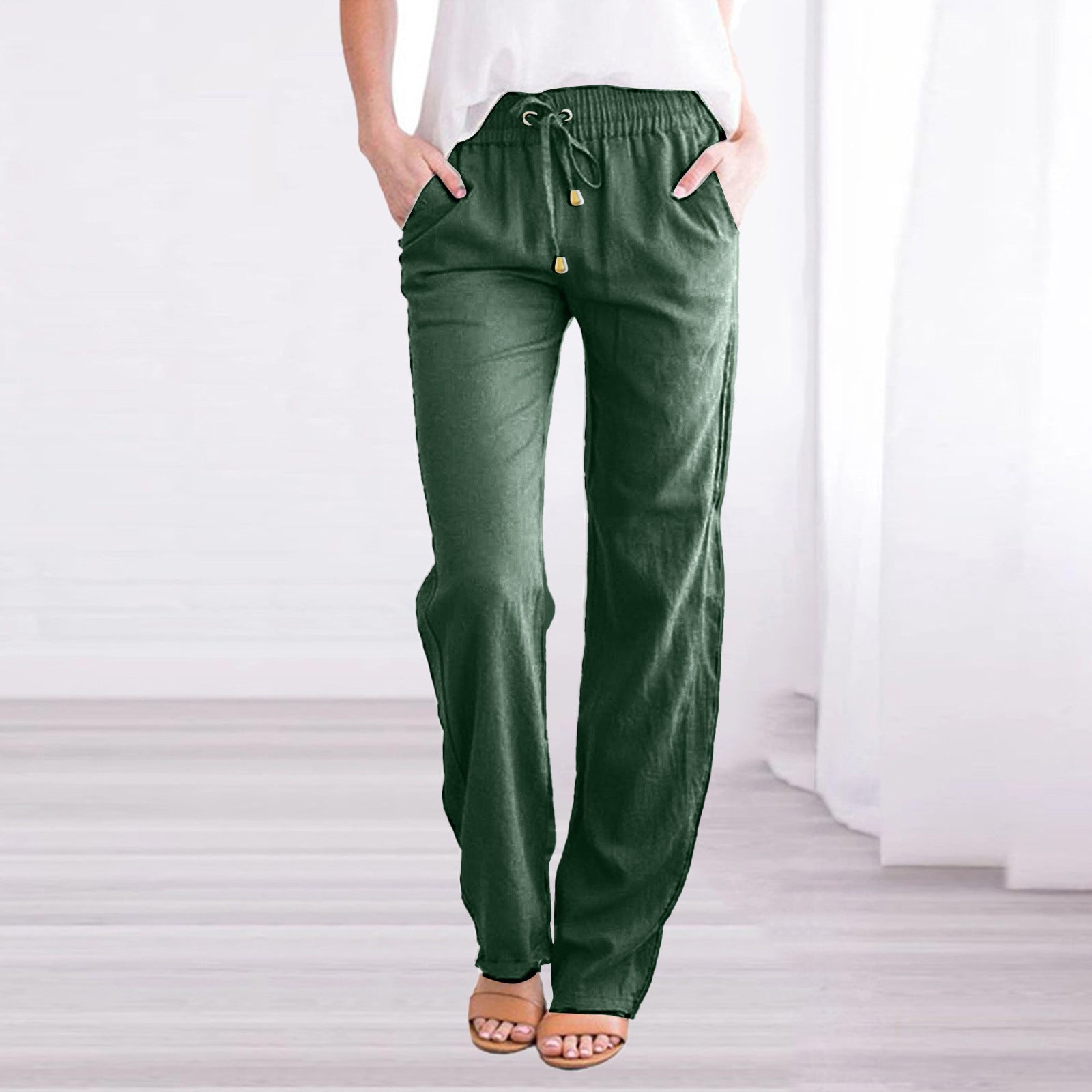 Leinen Sommerhose